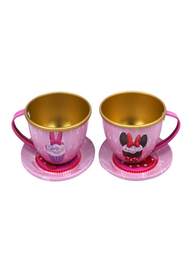 Kriiddaank Disney Minnie Children's Tea Set - Junior Pretend & Play Tea Party Set with Cups, Saucers, Tray & Coasters - Image 5